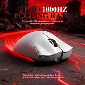 Фото: Миша Attack Shark V3 Pro Ultra-Light WL/BT/USB White (V3PROW_AS) № 4 | KTC