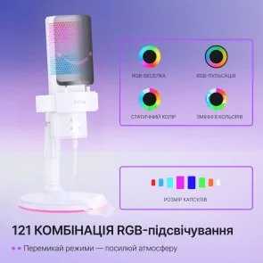 Фото: Мікрофон Fifine A9SW White № 13 | KTC