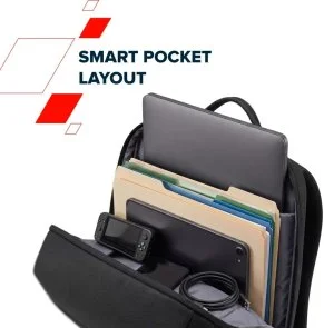 Фото: Рюкзак для ноутбука Canyon OnPack UR04 Cosmic Black (CND-BPUR04BK) № 15 | KTC
