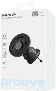 Фото: Кріплення для мобільного телефону Proove Phantom Air Outlet Car Mount Black (CHPM00000001) № 4 | KTC