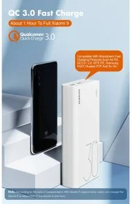 Фото: Батарея універсальна Romoss Sense8+ 30000mAh 18W White (PHP30-401-02) № 3 | KTC