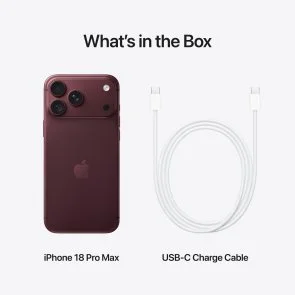 Фото: Смартфон Apple iPhone 18 Pro Max 2TB Burgundy (MJY44) № 10 | KTC