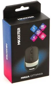 Фото: Миша Maxxter Mc-4B02 USB Black (Mc-4B02-B) № 6 | KTC