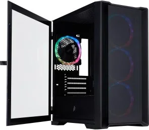 Фото: Корпус 1stPlayer T4-G-BK-4FS7 Black № 3 | KTC
