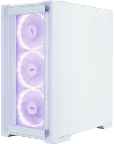Фото: Корпус 1stPlayer T4-G-WH-4FS7-W White with window № 4 | KTC