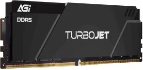 Фото: Оперативна пам’ять AGI Turbojet Heatsink Black Lightbar Black DDR5 1x16GB (AGI6AVT16UD858-SR) № 3 | KTC