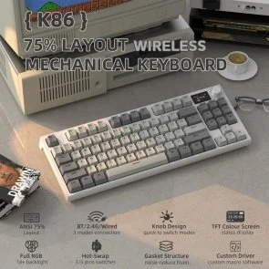 Фото: Клавіатура Attack Shark K86 Business Gray (K86BG_AS) № 10 | KTC
