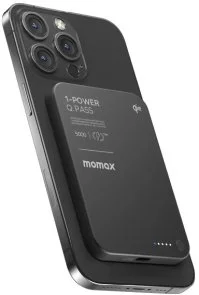 Фото: Батарея універсальна Momax 1-Power Q.Pass 5000mAh 20W / Qi 15W Black (IP129Q2D) № 4 | KTC