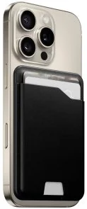 Фото: Чохол для пластикових карт Nomad for iPhone - Camino MagSafe with Find My Black (NM011741858) № 7 | KTC