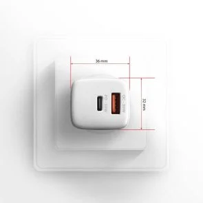 Фото: Зарядний пристрій Axagon ACU-PQ30W PD QC3.0 30W White № 9 | KTC