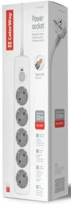 Фото: Мережевий фільтр ColorWay CW-PSEA1655W 5/5m White № 5 | KTC