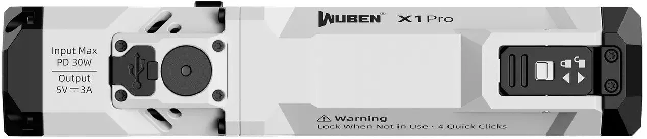 Фото: Ліхтар ручний Wuben X1 PRO White (wub-x1-prow) № 7 | KTC