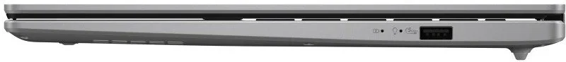 Фото: Ноутбук ASUS Vivobook 14 X1407QA-LY154W Cool Silver - 14" IPS 60 Гц / Snapdragon X1 / X1-26-100 / DDR5 8 ГБ / PCI-E SSD 256 ГБ / Adreno GPU № 6 | KTC