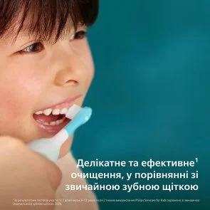 Фото: Електрична зубна щітка Philips Sonicare For Kids Blue (HX6500/23) № 8 | KTC