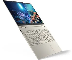 Фото: Ноутбук Lenovo Yoga 7 2-in-1 14ILL10 83JQ00JVRA Seashell - 14" OLED 60 Гц / Intel Core Ultra 5 / 226V / DDR5 16 ГБ / PCI-E SSD 512 ГБ / Intel Arc Graphics 130V № 7 | KTC