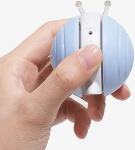Фото: Інтерактивна розумна іграшка-равлик для котів Cheerble Wicked Snail Blue (CWJ02B) № 4 | KTC