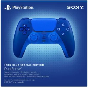 Фото: Геймпад Sony PlayStation DualSense for PS5 Icon Blue Limited Edition (1000053187) № 8 | KTC