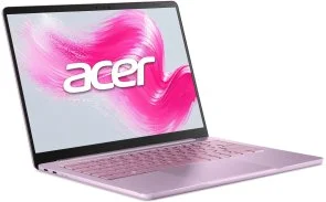 Фото: Ноутбук Acer Swift Air 14 SFA14-I31-58NN NX.W4JEU.002 Pink - 14" IPS 120 Гц / Intel Core 5 / 320 / DDR5 12 ГБ / PCI-E SSD 512 ГБ / Intel Graphics № 3 | KTC