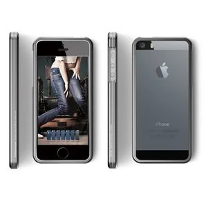 Фото: Чохол Elago для iPhone 5/5S - Aluminium Bumper темно-сірий № 2 | KTC