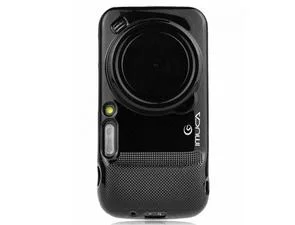 Фото: Чохол Imuca для Samsung S4 Zoom C101 чорний + захисна плівка № 4 | KTC