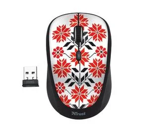 Фото: Мишка Trust Yvi Wireless Ukrainian style Snow № 2 | KTC