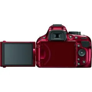 Фото: Цифрова фотокамера дзеркальна Nikon D5200 kit 18-55 мм VR II червона № 4 | KTC