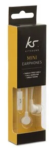 Фото: Навушники KitSound Entry Mini In-Ear KSMINIWH White № 5 | KTC