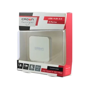 Фото: USB-хаб Crown CMCR-009 білий № 3 | KTC