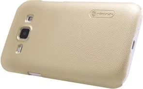 Фото: Чохол Nillkin для Samsung J1/J100 - Super Frosted Shield золотий № 3 | KTC