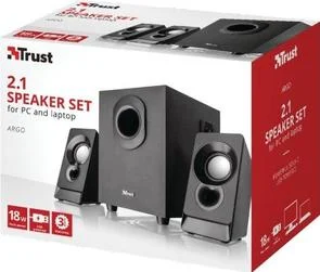 Фото: Колонки Trust Argo Subwoofer Speaker Set Black (21038) № 4 | KTC