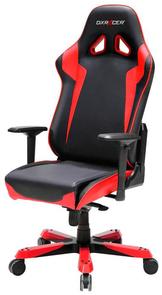 Крісло ігрове DXRACER SENTINEL OH/SJ0/NR чорне з червоними вставками