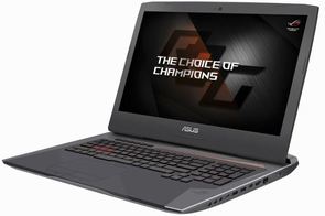 Ноутбук ASUS G752VS-BA396T (G752VS-BA396T) сірий