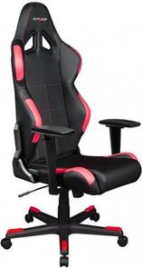 Крісло для геймерів DXRACER RACING OH/RW99/NR чорне з червоними вставками