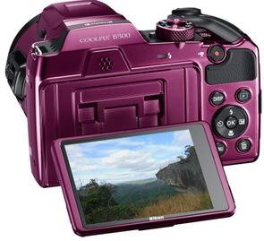 Цифрова фотокамера Nikon Coolpix B500 фіолетова