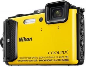 Цифрова фотокамера Nikon Coolpix AW130 жовта