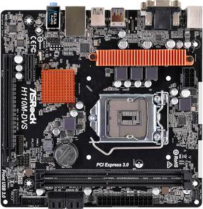 Материнська плата AsRock H110M-DVS R3.0