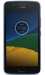 Смартфон Motorola Moto G5 XT1676 2/16 ГБ синій