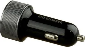 Фото: Автомобільний зарядний пристрій GREENWAVE CH-CC-131QC USB 3.1A чорний № 3 | KTC