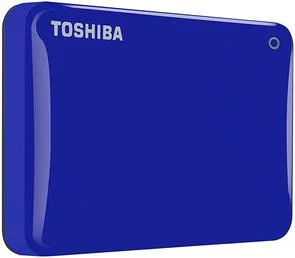 Фото: Зовнішній SSD-накопичувач Toshiba Canvio Connect II 2 TB HDTC820EL3CA Blue № 3 | KTC