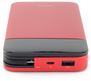 Батарея універсальна Solove A520Pro Power Bank 20000mAh Red