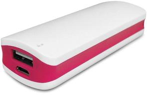 Батарея універсальна ColorWay CW-PB022LIB1RD 2200mAh White/Red