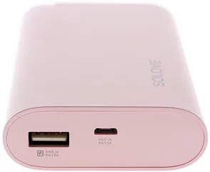 Фото: Батарея універсальна Solove Air M20000 Power Bank Quick Charge 3.0 10000mAh Pink № 4 | KTC