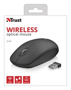 Миша Trust Ziva Wireless Optical Black (21948)