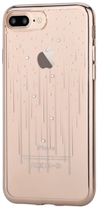 Чохол Devia for iPhone 7Plus/8Plus - Crystal Meteor soft case Champagne Gold