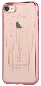 Чохол Devia for iPhone 7/8 - Crystal Meteor soft case Rose Gold