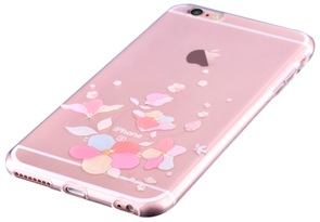 Чохол Devia for iPhone 6 Plus/6S Plus - Crystal Soft Case Belis Pink