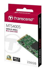Твердотільний накопичувач Transcend MTS400 2242 256GB TS256GMTS400S