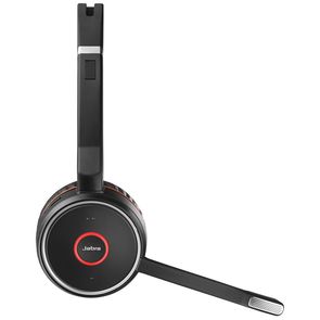 Гарнітура накладна Jabra EVOLVE 75 Stereo MS+база Чорна