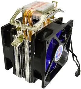 Фото: Кулер для процесора Cooling Baby R90 BLUE LED 2 fans № 5 | KTC