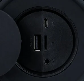 Фото: Портативна колонка Air Music Bomb Black № 5 | KTC